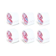 Beyaz Koltuk Bandı Seti - 45 Mm X 40 Mt, 6 Adet 10