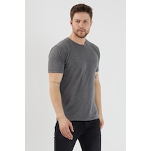 Slazenger Sander Erkek T-Shirt Antrasit (480953194)