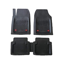 Teamcar Safir Citroen Nemo Paspas Siyah Havuzlu