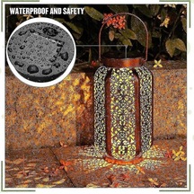 Bloomnest 6 Adet Güneş Enerjili Fener Kapak Işıkları, Out-a G1375 Uyumlu, Led Güneş Paneli, Su Geçirmez, Dış Mekan Işıkları Asorti Çok Renkli