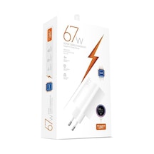 Powerway M67 Süper Turbo 67w Usb-a Çıkışlı Hızlı Telefon Şarj Adaptörü 5-20v 3-25a
