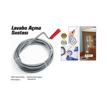 Lavabo Ve Gider Boruları Açacağı - Lavabo Açma Sustası - 5metre Çok Renkli