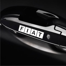 Fiat Araba Kapı Kolu Araç Sticker Yapıştırma 8Ad