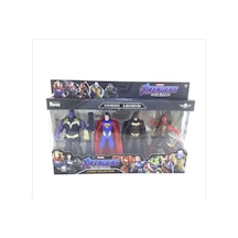 Örümcek Adam Batman Süperman Thanos Oyuncak 4 Lü Set