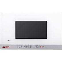 Audio Renkli Şube Bus Plus 4.3 Mekanik Butonlu Beyaz