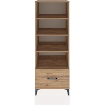 Hyperion Dolap 4 Raflı Tek Çekmeceli 60x44x163 Çam-çam Atlas Çam