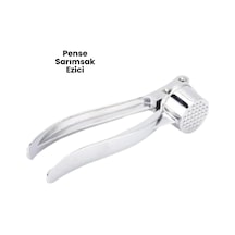 Metal Sarımsak Ezici Gümüş