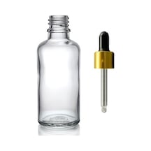 50ml Şeffaf Cam Damlalıklı, 12 Adet, Sarı Kapak Siyah Emzik, Ecza Şişesi, Damlalıklı Şişe, Propolis Şişesi, Damlatmalı Şişe, Saç Serum Şişesi, Ecza Şişesi