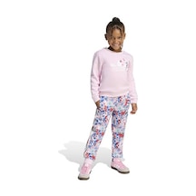 Adidas Crew Set Çocuk Günlük Eşofman Takımı Kd1750 Pembe