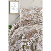 As Perde Cotton Life Çift Kişilik Pike Takımı Hawai Yeşil