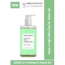 Maruderm Karma ve Yağlı Ciltlere Özel Salisilik Asit Yüz Yıkama Jeli 200 ML