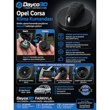 Opel Corsa C Klima Kumanda Yön Düğmesi Kalorifer Hava Yönlendirme Düğmesi