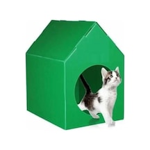 Suya Dayanıklı Plastik Kedi Evi 35 x 58 x 25 CM