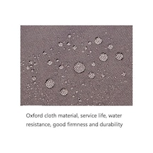 Wondernest Açık Bahçe Güneşlik Yelken Su Geçirmez Anti-uv Gölgelik Siyah 2m X 2m Siyah