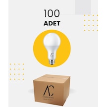 12w Bulb Led Ampul 3200k Sarı Işık - 100 Adet