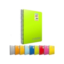 Gıpta Chromo 100 Yp. A4 Spiralli Pp. Kapak Defter Kareli