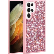 Galaxy S23 Ultra Parlak Taşlı Tasarım Linea Kapak