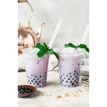 Selanikli Bubble Tea Pipet Çap:10 Mm Boy:22,5 Cm Paket:100 Lü Şeffaf