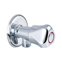 Taharet Musluk, Aç Kapa, Volanlı, Krom, 1/2-3/8"