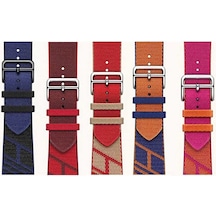 Watch 42mm Uyumlu Krd-51 Hasır Zore Kordon-no1