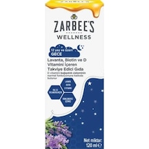 Zarbee S Wellness Lavanta Biotin ve D Vitamini Içeren Takviye Edici Gıda 120 ML