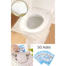Siolanzi Tek Kullanımlık Klozet Kapağı Poşeti 50 Adet Şeffaf