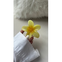 Lotus Mandal Toka Mandal Saç Tokası Kadın Saç Tokası - Aksesuarı Sarı