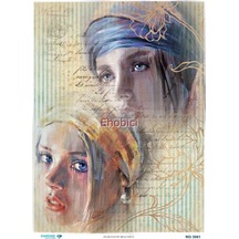 Diamond Pirinç Dekopaj Kağıdı - 5061