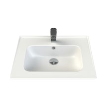 Etajerli Lavabo, 65 Cm Ve Pratik Kullanım 508 Yeşil
