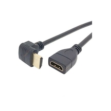 90 Derece Hdmi Uzatma Kablosu - 60Cm