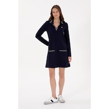 U.s. Polo Assn. Kadın Mürdüm Elbise Örme 50314212-vr074 Murdum