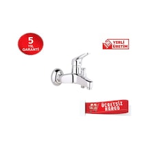 Aç-Kapa Mix Banyo Duş Bataryası Krom - Parlak