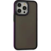 Apple iPhone Uyumlu 14 Pro Max Harvel Kapak - Derin Mor Düz Renkli