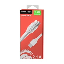 Konfulon S56 2in1 Lightning-micro Usb Kablo 1.2m 2.1a - 20