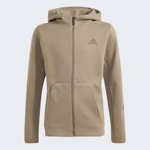 Adidas Kr6640 J Z.n.e. Fz Hd Çocuk Eşofman Üstü Bej
