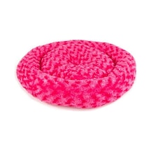 Pet Pretty Simit Yatak Peluş Fuşya 55x55cm