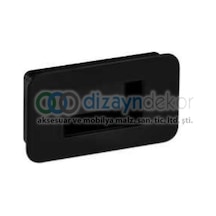 Gömme Kulp Kayı Mat Siyah 64 Mm