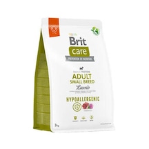 Hipoalerjenik Kuzulu Ve Pirinçli Küçük Irk Yetişkin Köpek Maması 3 Kg
