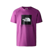 The North Face M Raglan Redbox - Eu Erkek Tişört Nf0a3bqolv11 Mor