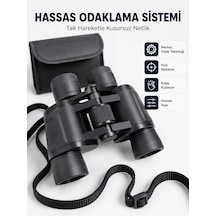 Hd Optik Mercekli 20x Dürbün Net Görüş Ergonomik Kauçuk Gövde Aksesuar Setli