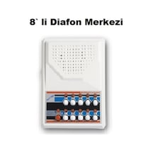8 Li Diafon Merkezi
