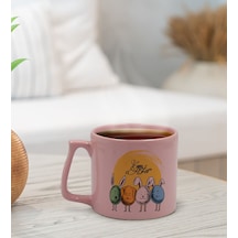 Bk Gift Happy Easter Tasarımlı Pastel Pembe Middle Kupa Bardak, Arkadaşa Hediye, Ev Hediyesi, Paskalya Bayramı Hediyesi, Ofis Hediyesi-4 Bk Gift Happy Easter Tasarımlı Pastel Pembe Middle Kupa Bardak, Arkadaşa Hediye, Ev Hediyesi, Paskalya Bayramı Hediyesi, Ofis Hediyesi-4