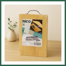 Bezos Bambu Kesme Tahtası 20x30x1.7 Cm - Metal Kulplu Bzs01 Diğer
