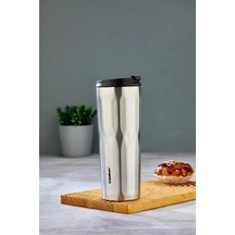 Cooker Çelik Bardak Termos 500 Cc Gri