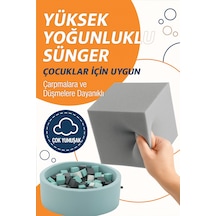 Saby Sünger Oyun Küpleri 10x10x10 Cm 100 Adet Oyun Havuzu Topları Alternatifi