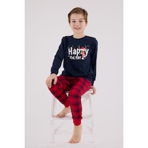 Rolypoly Erkek Çocuk Lacivert Pijama Takımı 5274-48726 Lacivert