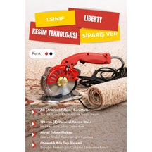 Mini Dairesel Halı & Kumaş Kesim Makinası Dayanıklı 125 Mm Kesme Bıçağı