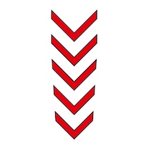 Cg Çamurluk Üst Kırmızı Sticker