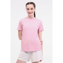 Lumberjack 5m Wl Robı 11ms468 5fx Pastel Pembe Kadın Kkol T-shırt Pembe