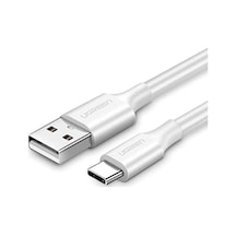 Usb To Usb C Hızlı Şarj Kablosu Beyaz 2 Metre
